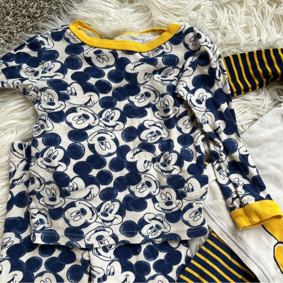 Disney | 2 Pair Set Mickey Mouse Pajamas - Picture 5 of 6